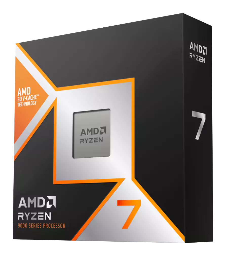 AMD Ryzen 7 9850X3D - 8-Core , 4.7Ghz , AM5 CPU