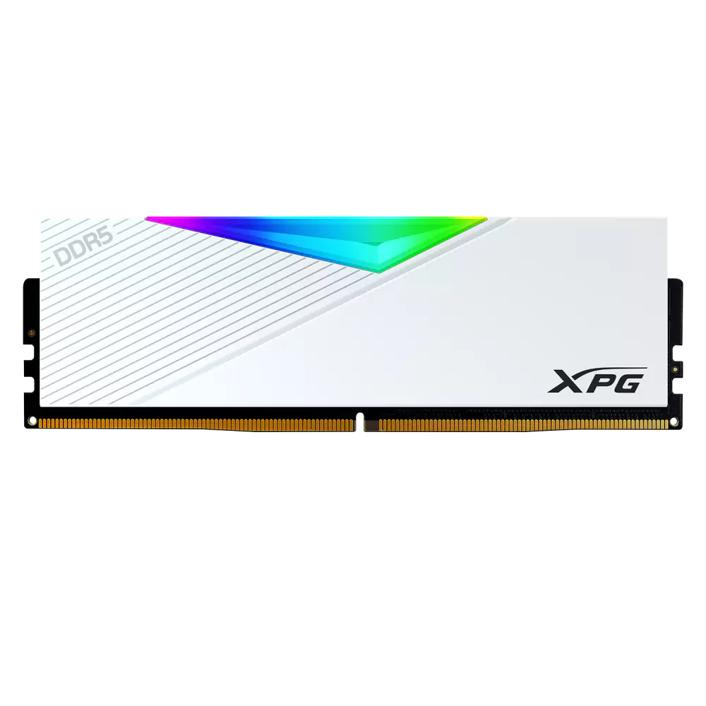 Adata XPG Lancer RGB - 16GB x1 (16GB) , DDR5-7200MT/s , CL34 , White